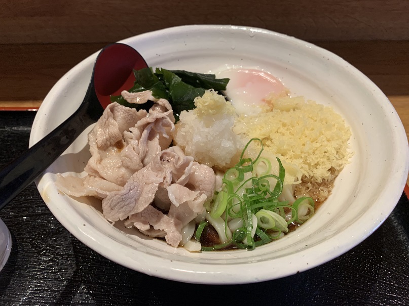 ランチのうどん
